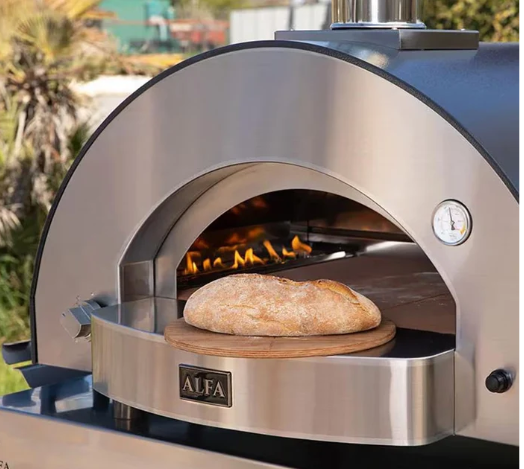 Alfa Forni-Alfa - Classico 4 Pizze Oven - Gas Ng - Andresia Grey