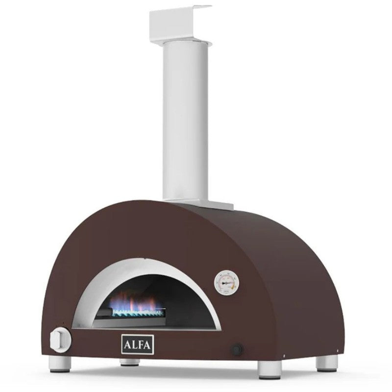 Alfa Forni-Alfa - Moderno 1 Pizza Oven - Gas Lp - Ardesia Grey