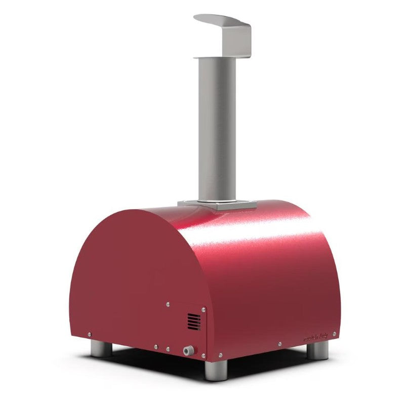 Alfa Forni-Alfa - Moderno 2 Pizze Oven - Gas Lp - Antique Red