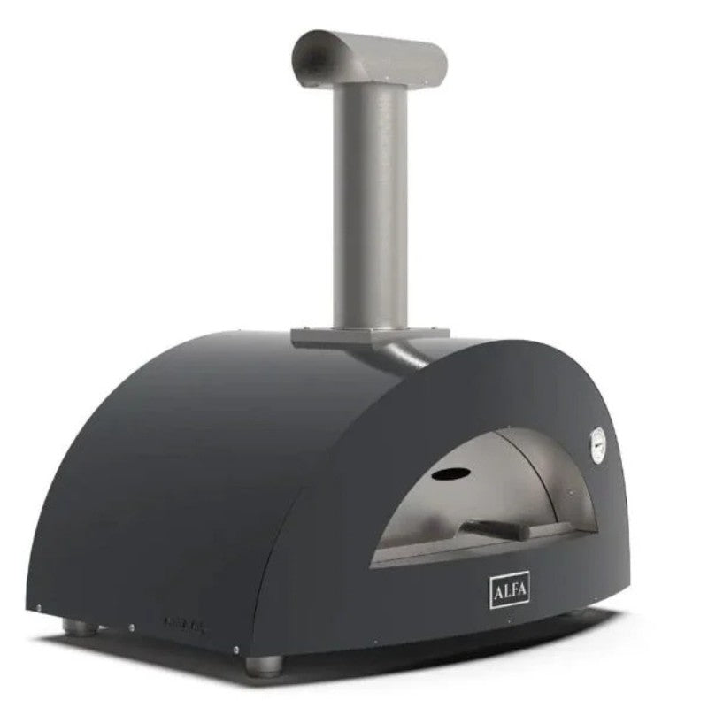 Alfa Forni-Alfa - Moderno 2 Pizze Oven - Gas Ng - Ardesia Grey