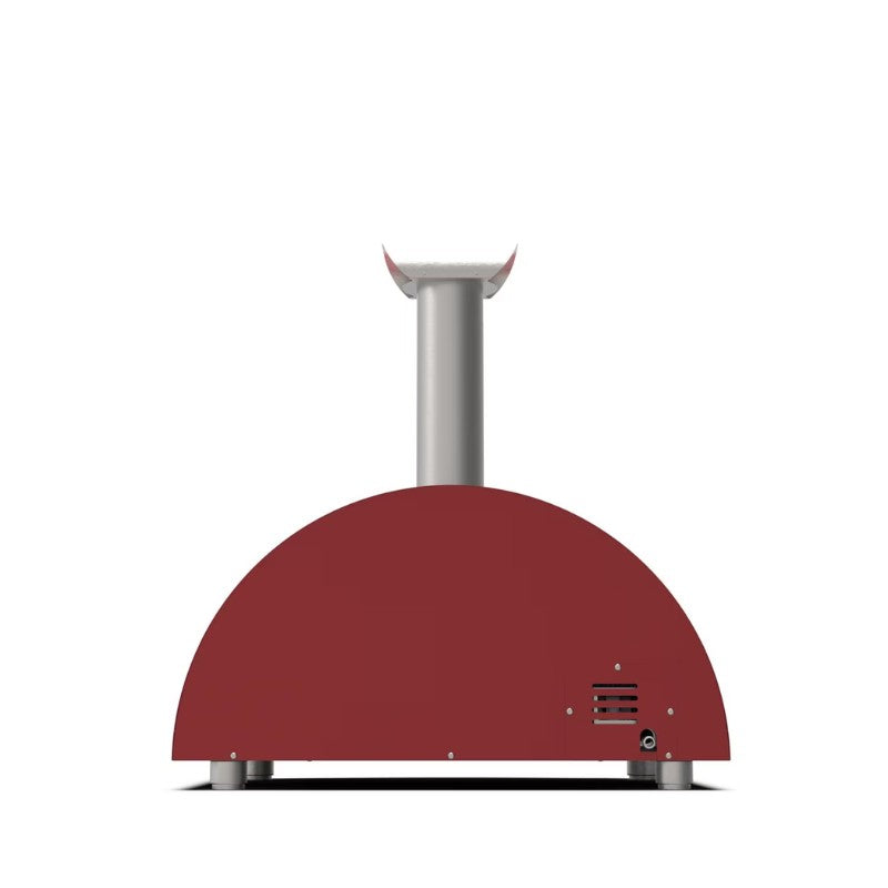 Alfa Forni-Alfa - Moderno 3 Pizze Oven - Gas Lp Or Hybrid With Kit - Antique Red