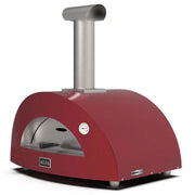 Alfa Forni-Alfa - Moderno 3 Pizze Oven - Wood - Antique Red