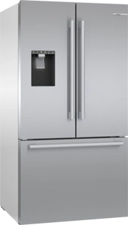 BOSCH - Refrigerador Francés Independiente de 36", Serie 500, Agua y Hielo Externos - Acero Inoxidable