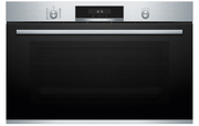 Bosch 90Cm Built-In Multifunction Oven, Pyrolysis Self-Cleaning, Stainless Steel 220-240V/50-60Hz