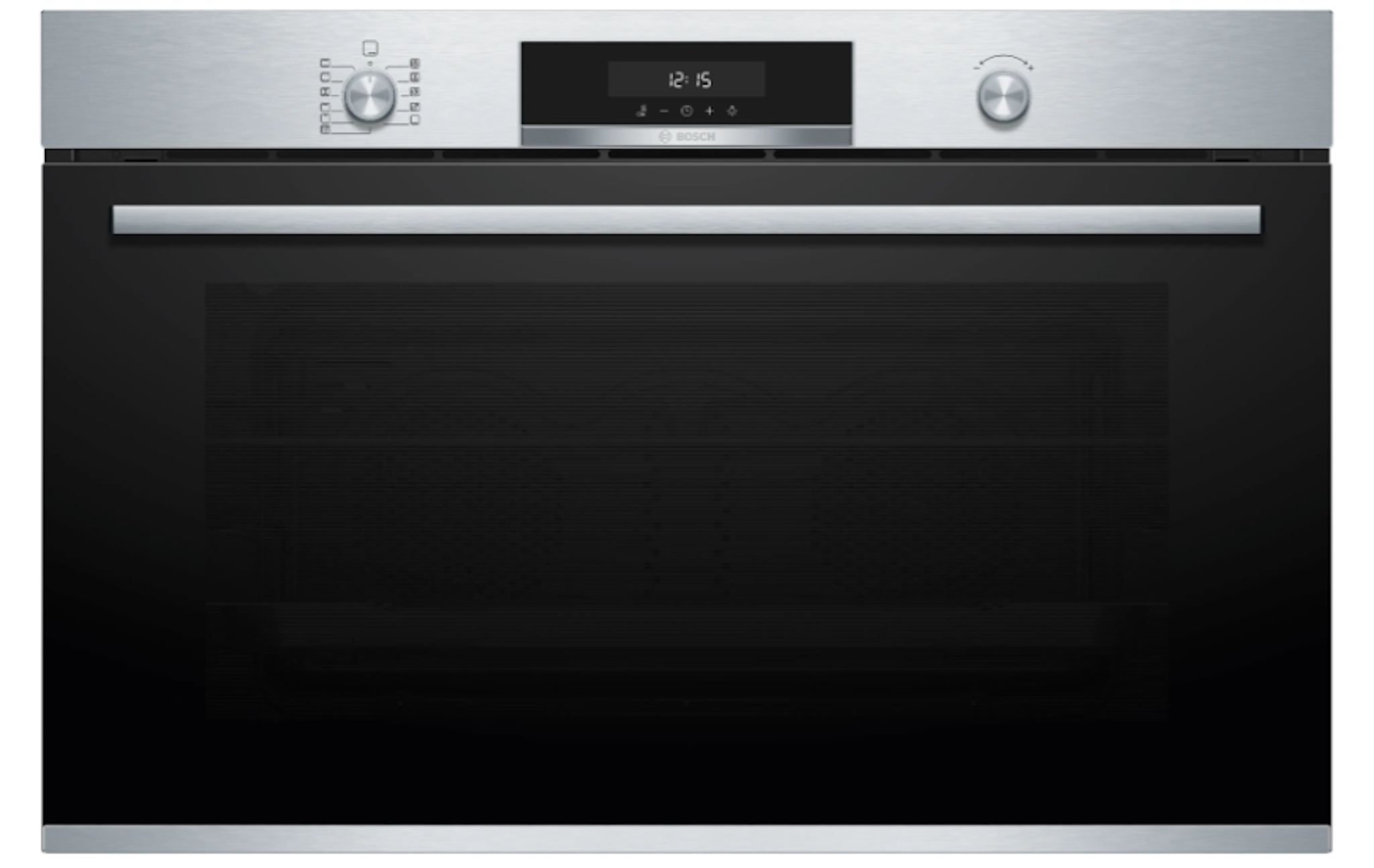 Bosch 90Cm Built-In Multifunction Oven, Pyrolysis Self-Cleaning, Stainless Steel 220-240V/50-60Hz