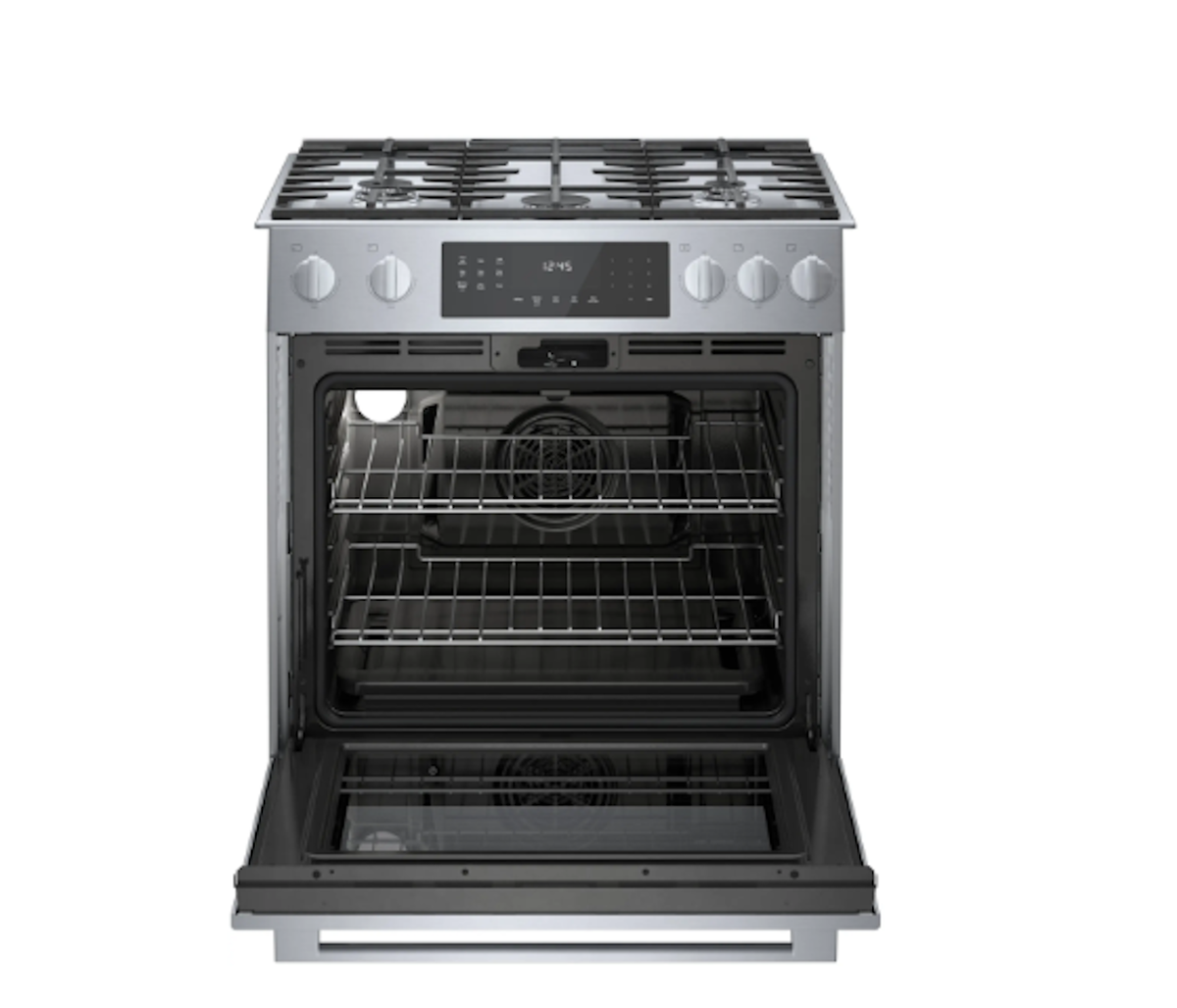 Bosch-Benchmark Series, All-Gas Slide-In Range, Stainless Steel