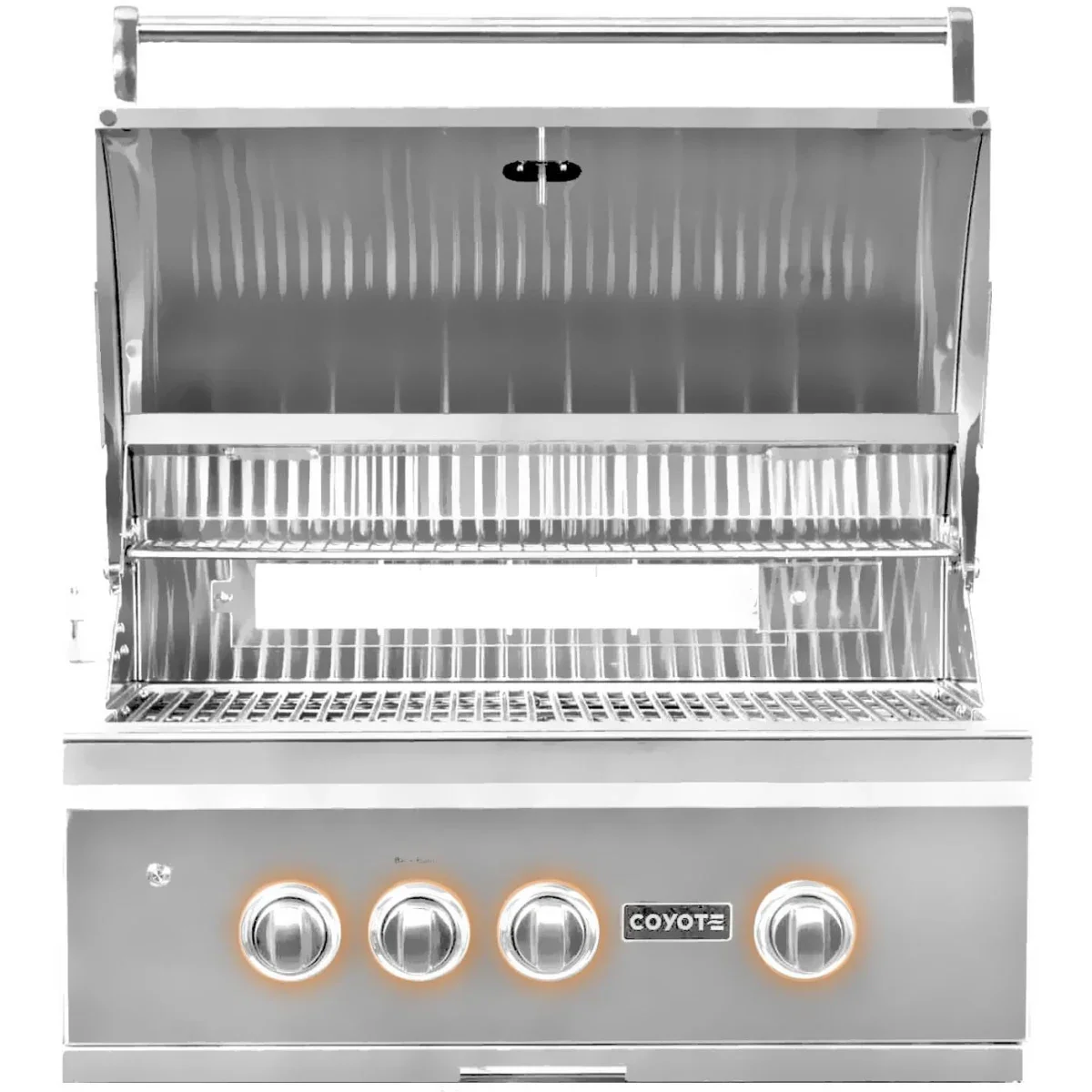 Grill LP COYOTE - Parrilla empotrada de 30" Rapid Sear, gas LP