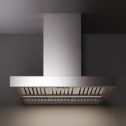 FALMEC - Campana Profesional de Pared en Forma de T de 42"/106 cm en Acero Inoxidable 304 para Exterior con Filtros Baffle - 1200 CFM