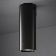 FALMEC - Campana Isla Cilíndrica Negra de 15"/38 cm Mate