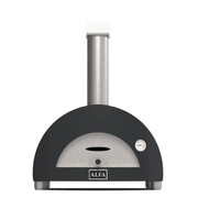 ALFA FORNI - Horno Moderno para 1 Pizza - Gas - Gris Ardesia