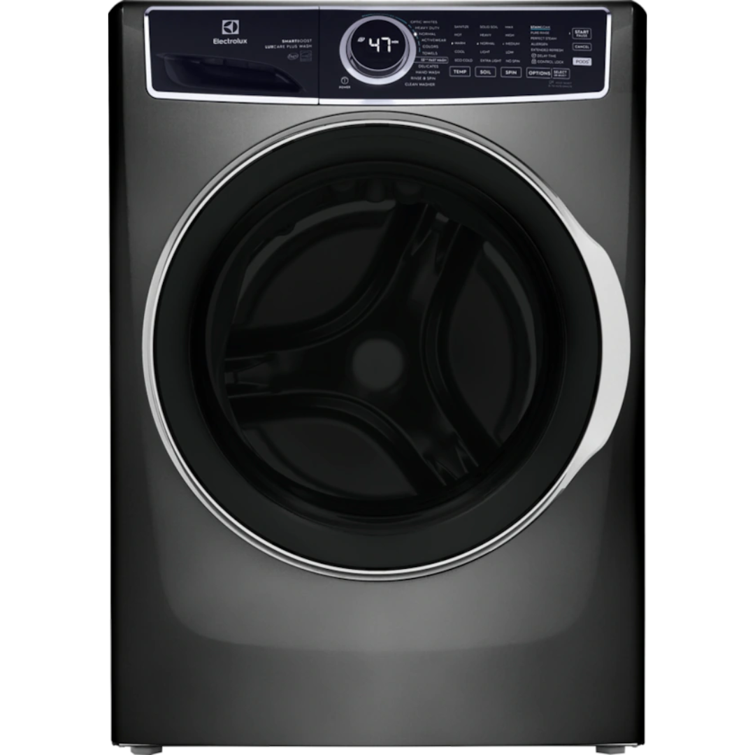 ELECTROLUX Lavadora eléctrica de carga frontal de 27" Perfect Steam™ - Titanio