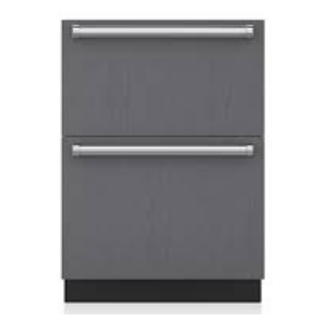 SUB ZERO - Cajones integrados de 24", todo refrigerador