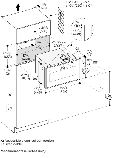 Gaggenau-Combi-Microwave Oven 24" Expressive Series, Left Hinge (Replaces Bm451710, Oct '25)