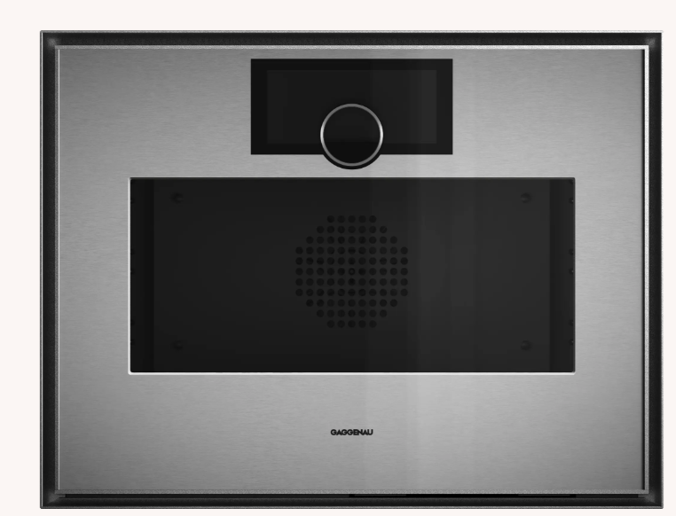 Gaggenau-Combi-Steam Oven 24" Expressive Series, Right Hinge, Plumbed (Replaces Bs470612, Oct '25)