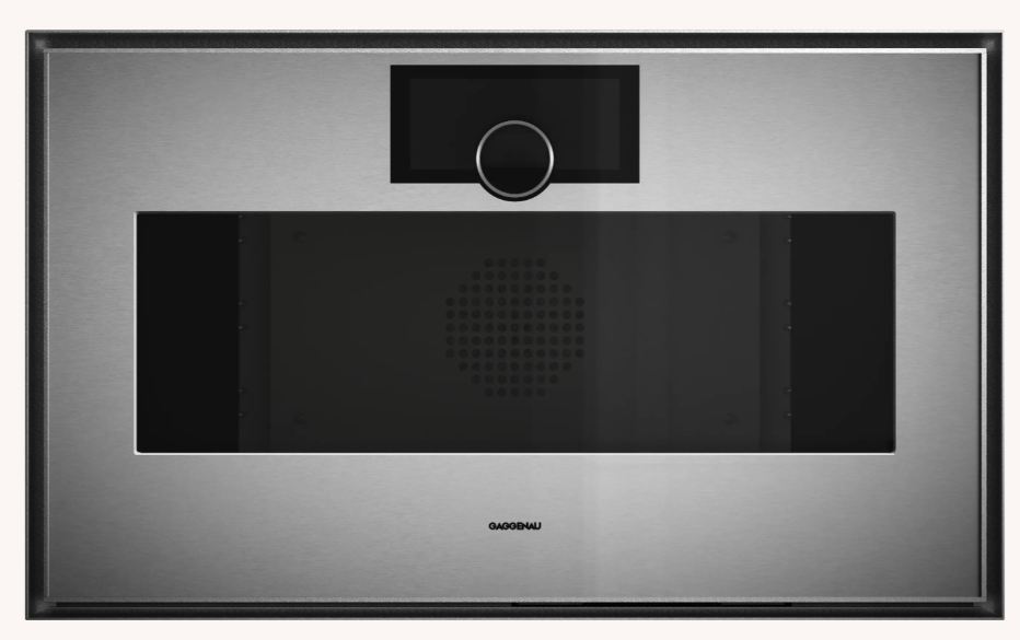 Gaggenau-Combi-Steam Oven 30" Expressive Series, Left Hinge, Plumbed (Replaces Bs484612, Oct '25)