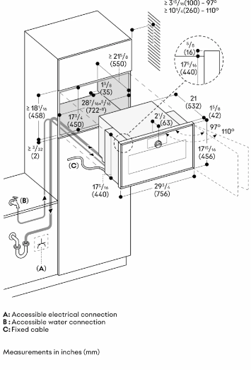 Gaggenau-Combi-Steam Oven 30" Expressive Series, Right Hinge, Plumbed (Replaces Bs484612, Oct '25)