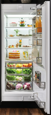 SUB ZERO - REFRIGERADOR DE 30" CON PUERTA DERECHA Y F/L (Largo completo)