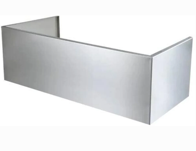 Dacor-Duct Cover, 36" Wide, 12" High, 990C Series Hood, Silver