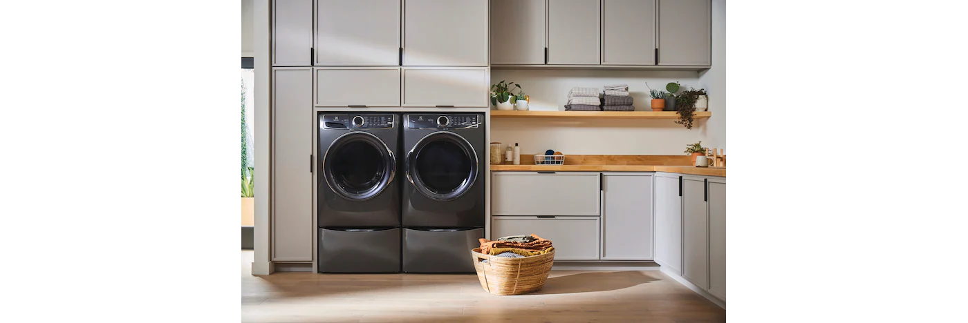 Electrolux - Combo Lavadora y Secadora Electrica Electrolux 21 Kg - Titanium  - Energy Star - Serie Premium Lux Care 7637