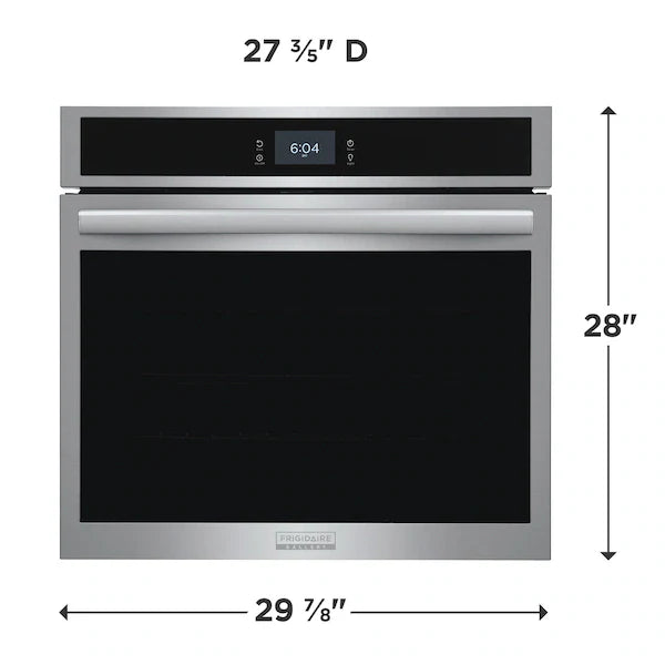 FRIGIDAIRE - Gallery Horno eléctrico empotrado individual de 30" con más de 15 formas de cocinar