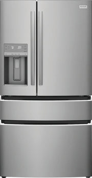 FRIGIDAIRE - Gallery Refrigerador de 21.5 pies cúbicos, profundidad tipo mostrador, 4 puertas francesas, acero inoxidable