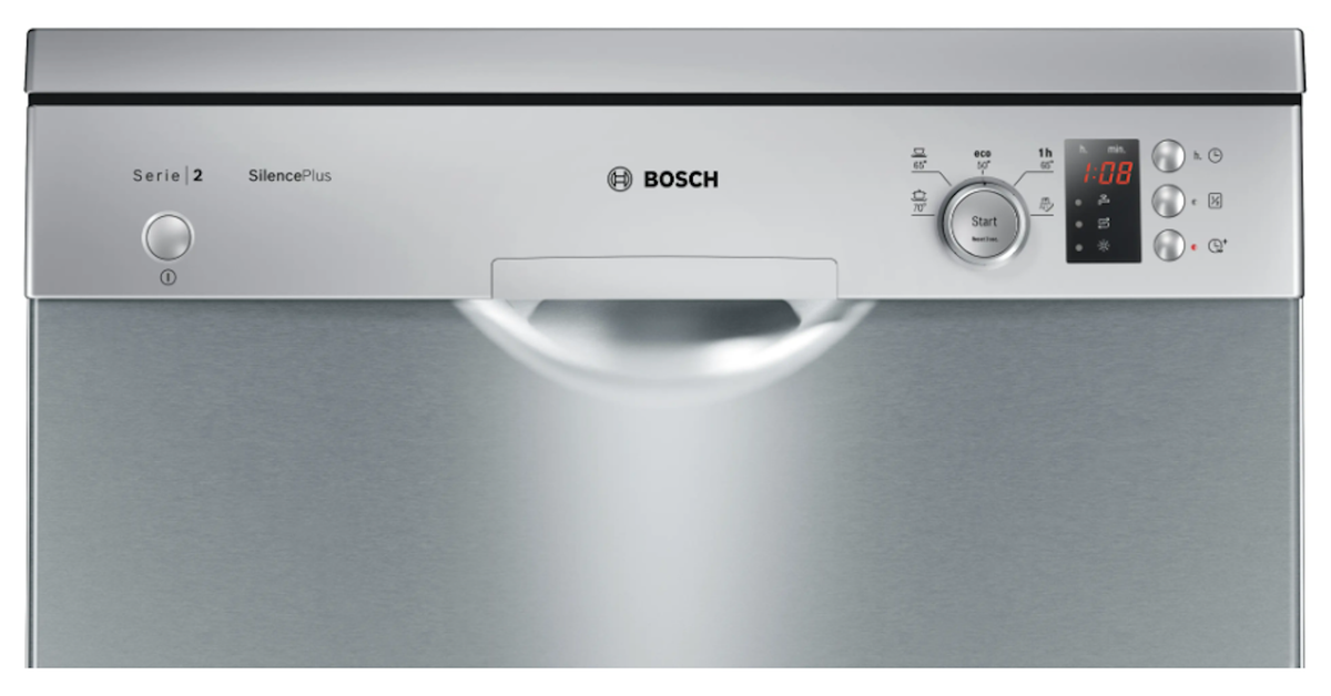 Bosch-Lavavajillas De Libre Instalación, 60 Cm, Activewater, Silencioso 48Db, Acero Inoxidable