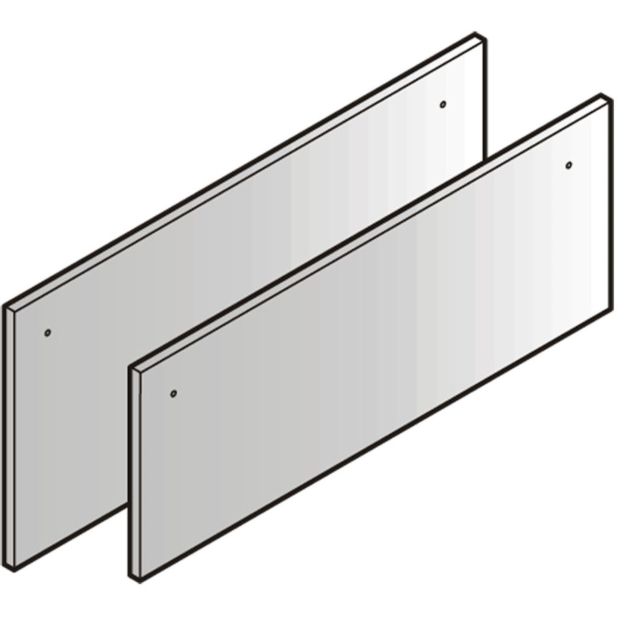 Liebherr 2 Pcs Stainless Freezer Panels For Hc(B)S 20Xx