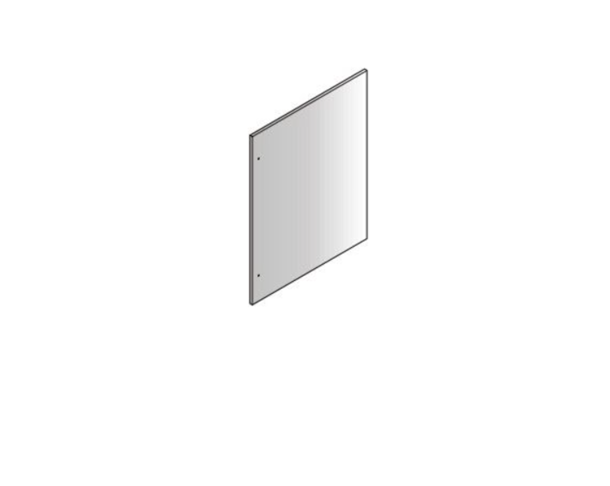 Liebherr 80 Single Door Stainless Panels For Hc(B)S