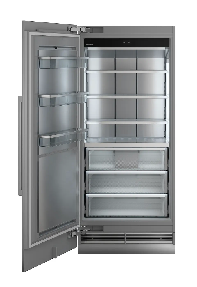 LIEBHERR - Columna de congelador completamente integrada Monolith de 36", fabricador de hielo, SuperFrost, listo para panel - Altura 84"