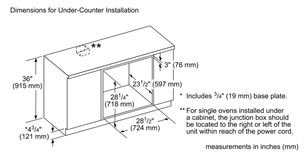 Thermador-Mast Sgl Oven, 30", Ss, Deluxe