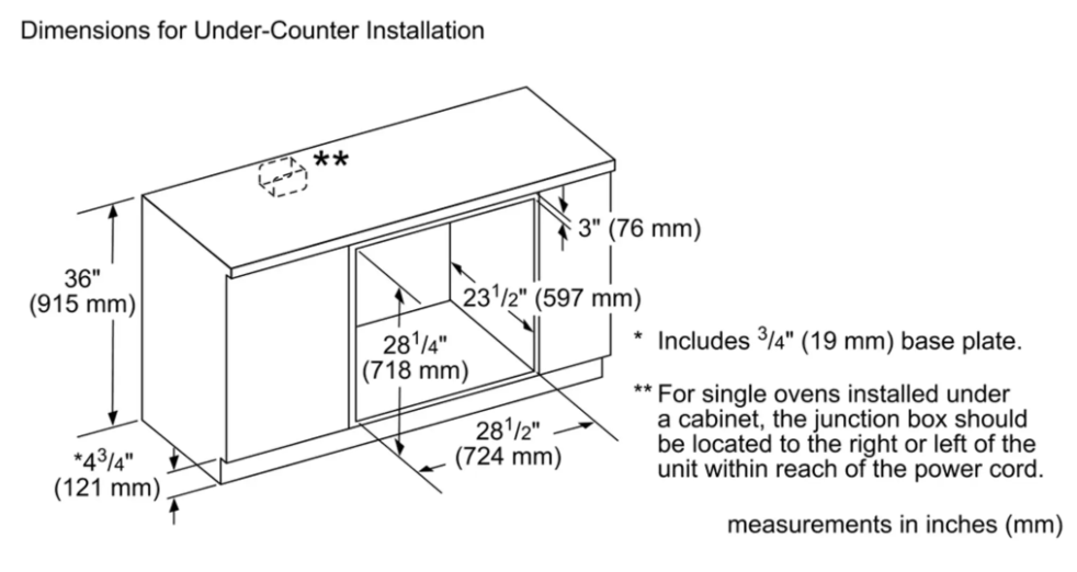 Thermador-Mast Sgl Oven, 30", Ss, Select