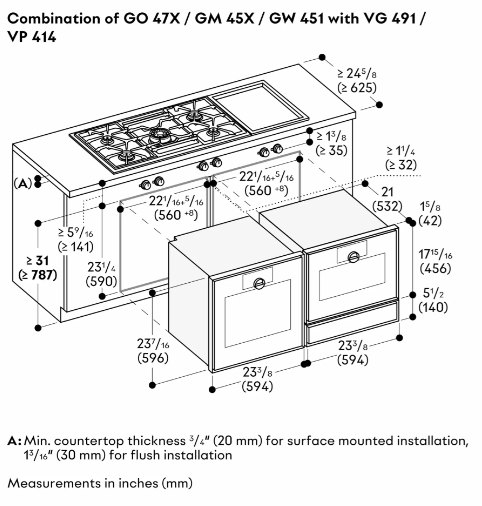 Gaggenau-Oven 24" Expressive Series, Right Hinge (Replaces Bo450612, Oct '25)