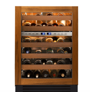 True-Panel Ready/Glass - 5 Pullout Wine 1 Floor Cradle - Hinge Left (L)