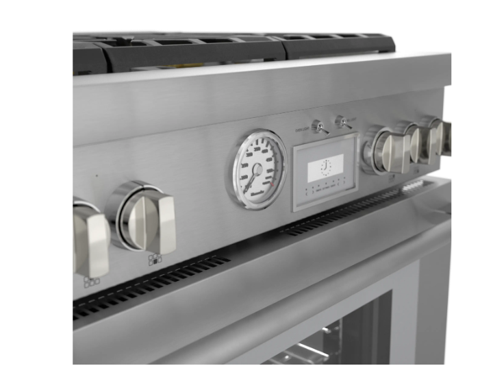 Thermador-Pro-Grand 36" Gas Range 6 Brnr