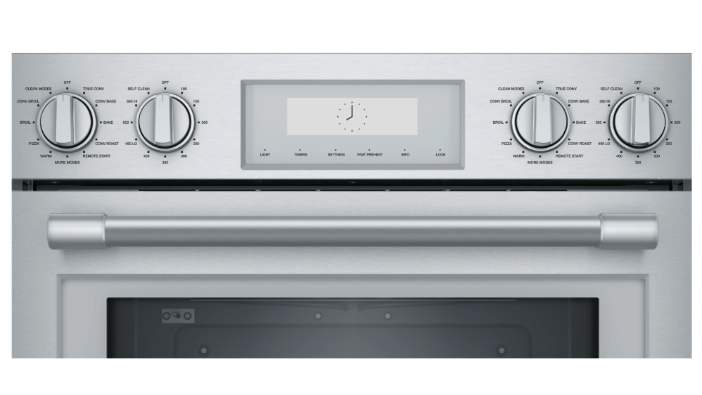 Thermador-Pro Dbl Oven, 30", Ss, Select