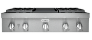 Thermador-Pro Rangetop 36" 4 Brnr Griddle