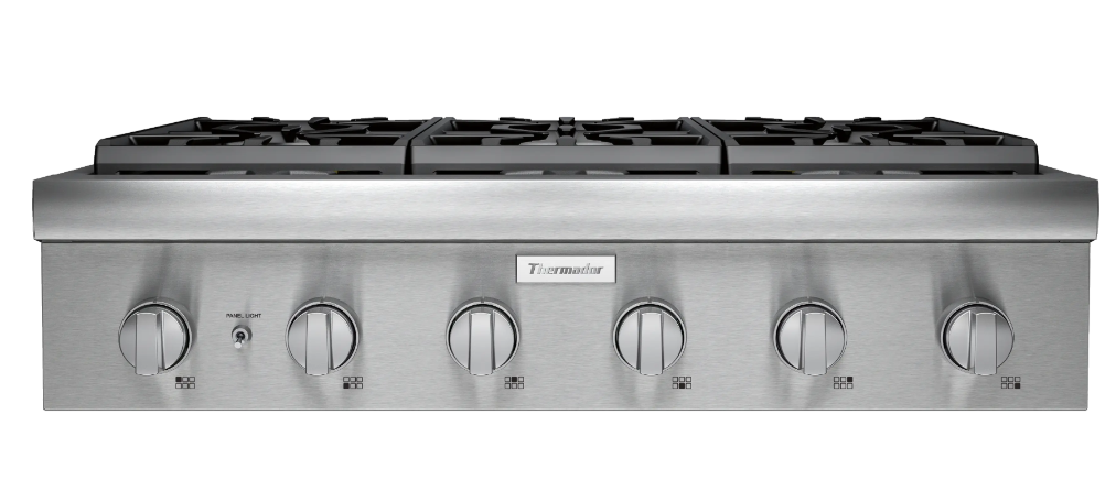 Thermador-Pro Rangetop 36" 6 Brnr