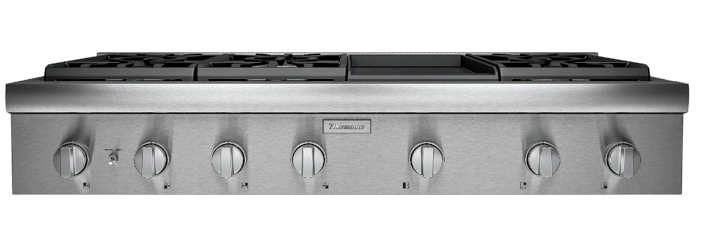 Thermador-Pro Rangetop 48" 6 Brnr Griddle