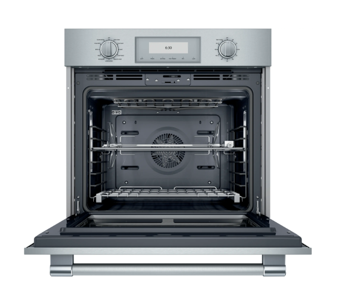 Thermador-Pro Sgl Oven, 30", Ss, Deluxe
