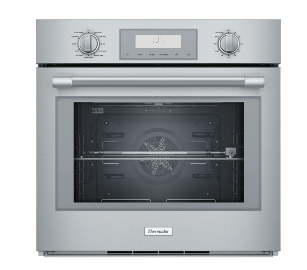 Thermador-Pro Sgl Oven, 30", Ss, Deluxe