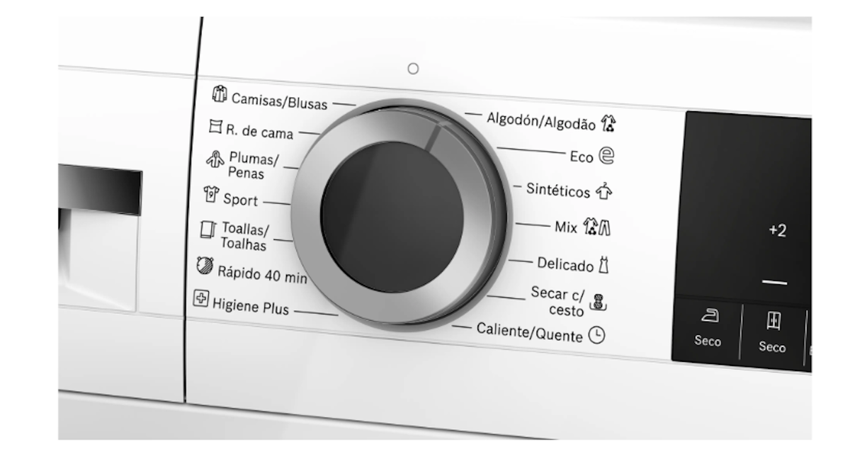 Bosch-Secadora Con Bomba De Calor 9 Kg Blanco - 50Hz