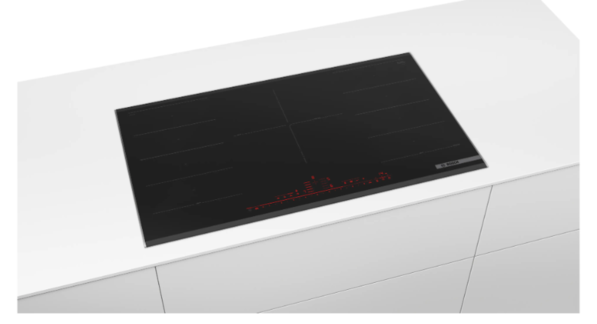 Bosch-Serie 8, Placa Inducción, 90 Cm, Negro, Con Perfiles