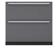 Sub-Zero 36" Integrated, Drawers, All Refrigerator