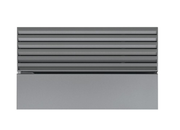 Subzero -Rejilla De Acero Inoxidable Pro Louvered De 84''