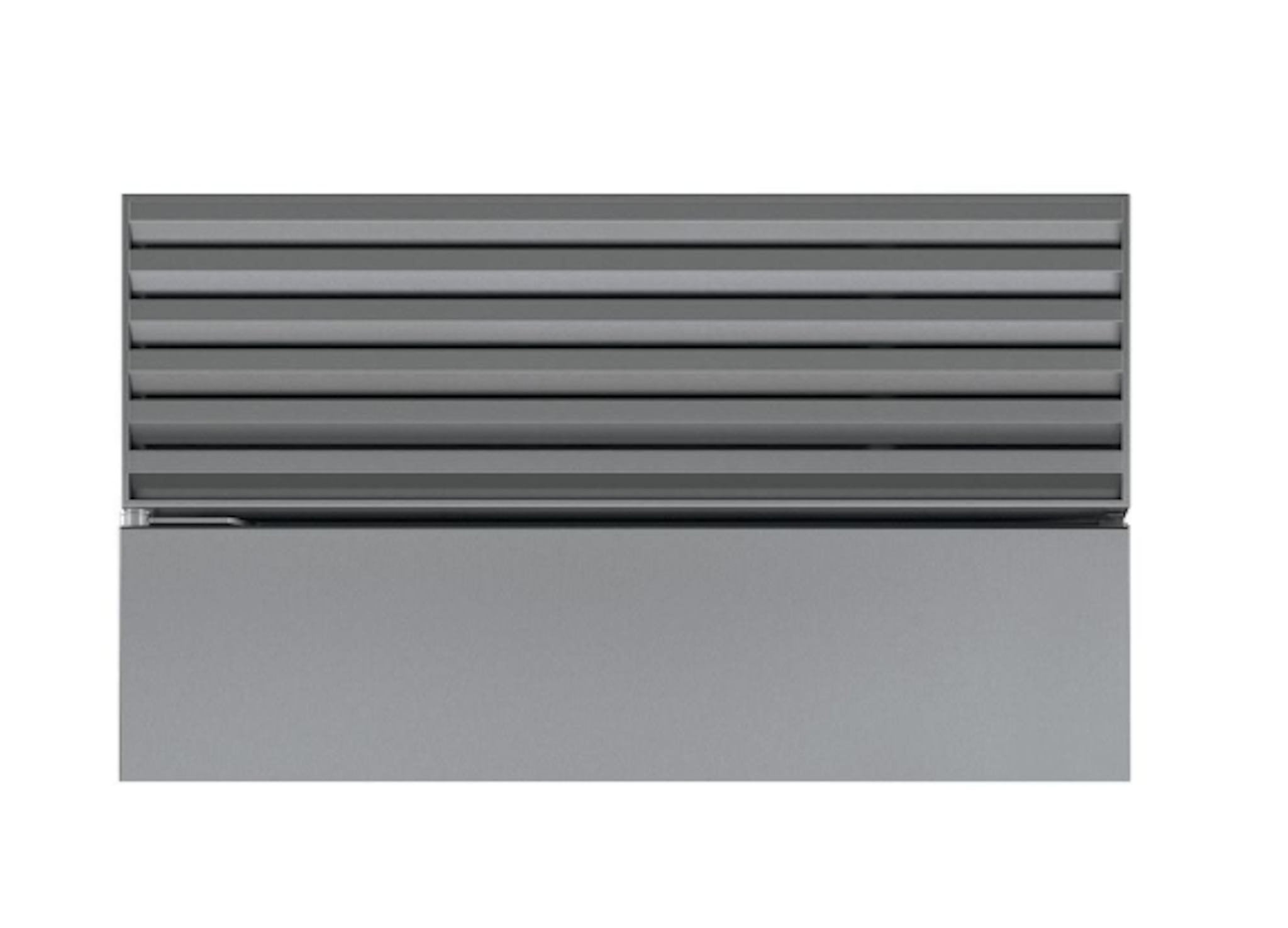 Subzero -Rejilla De Acero Inoxidable Pro Louvered De 84''