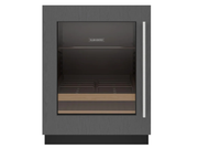 Subzero 24 Inch Panel-Ready Built-In Under Counter Smart Beverage Center With 5.5 Cu. Ft. Capacity, Left
