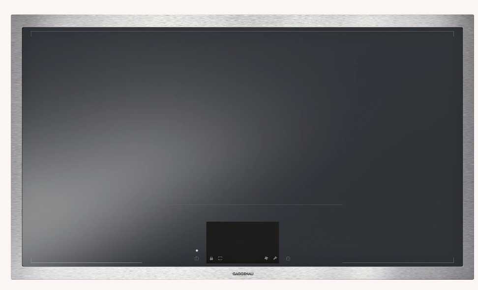Gaggenau-Vario 400 Series 36" Full-Surface Induction Cooktop, Home Connect, Gray Glass