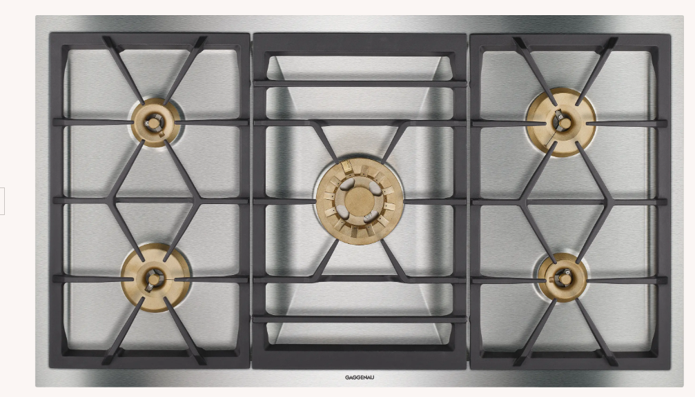 Gaggenau-Vario 400 Series Gas Cooktop, 5 Burners, Natural Gas