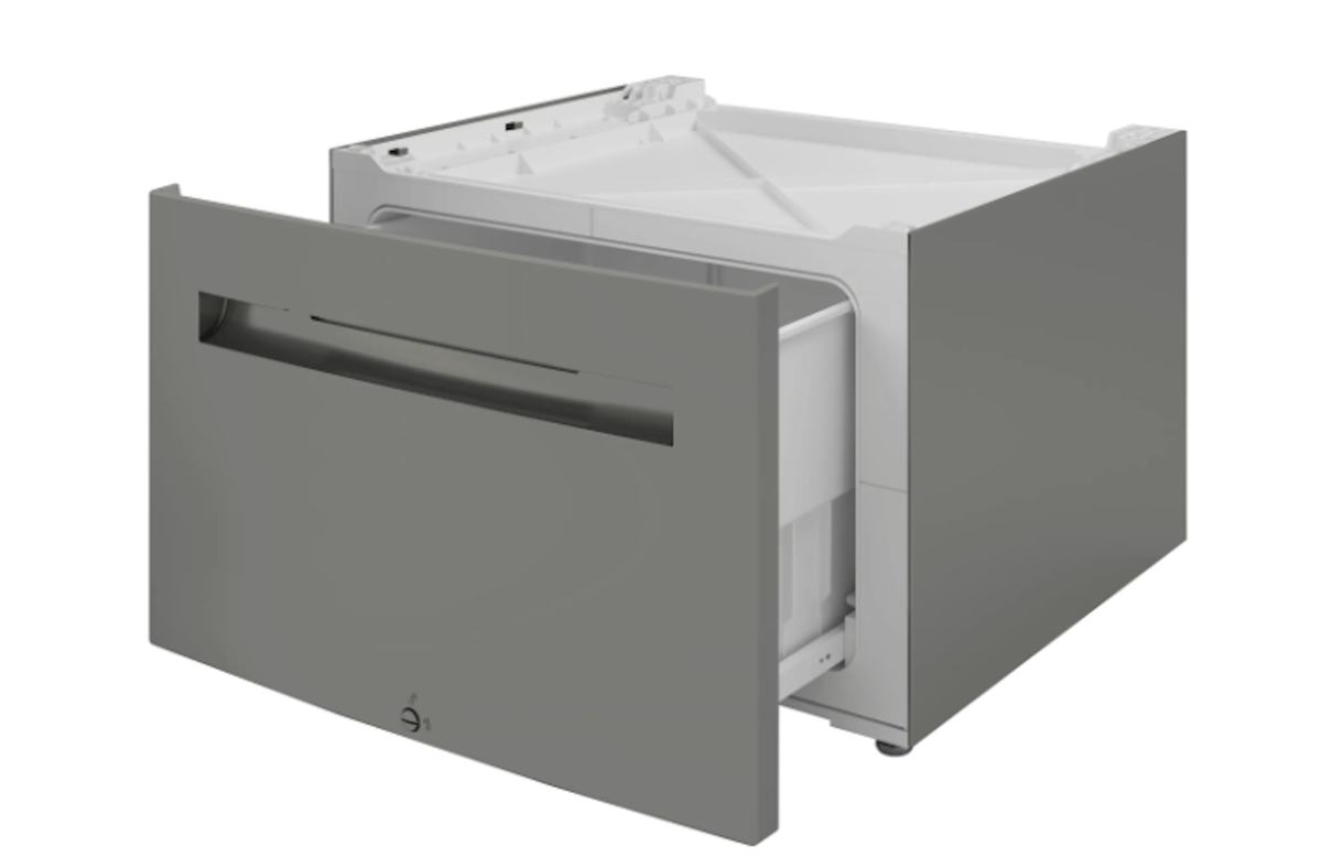 Bosch-Washer 24" Pedestal - Silver Inox