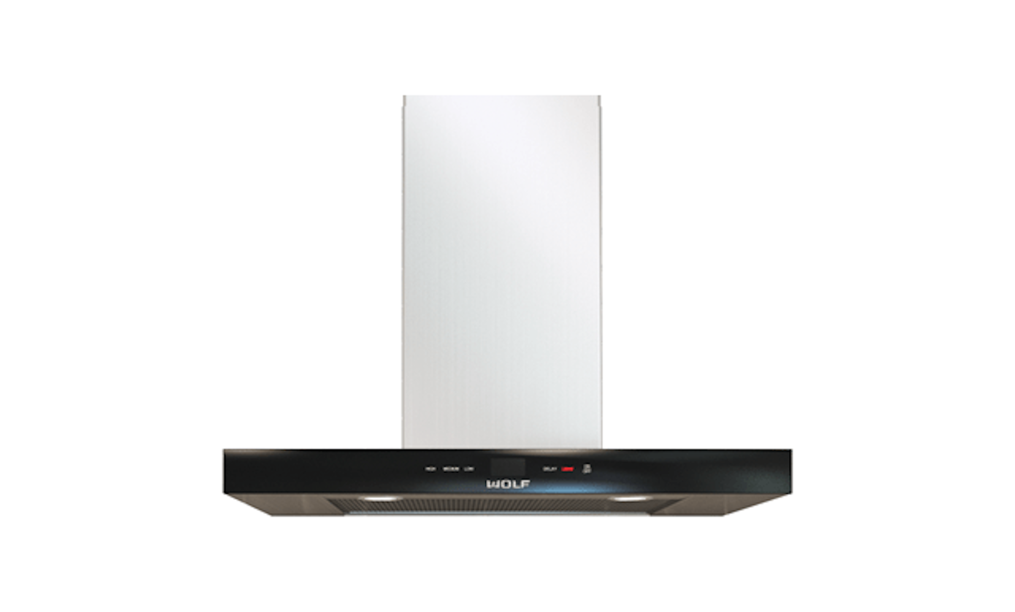 Wolf 30" Cooktop Wall Hood / Black